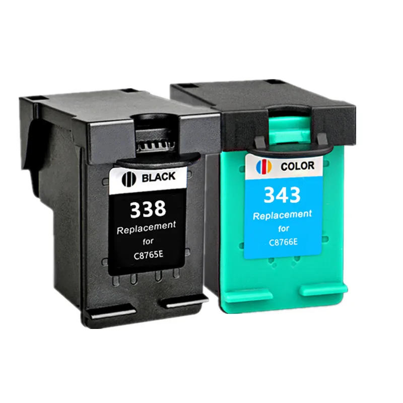 Description Picture 4 of itemRemanufactured ink cartridge 338 343 XL Compatible for hp338 hp343 hp Deskjet 6540 5740 5745 6520 6540 460c 6620 printer