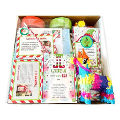 Elf Kit Advent Calendar Box Christmas Cute Toys 12/24 Days Lovely Toy Arrival Calendar Boxes Festival Theme Holiday Gift for Kid