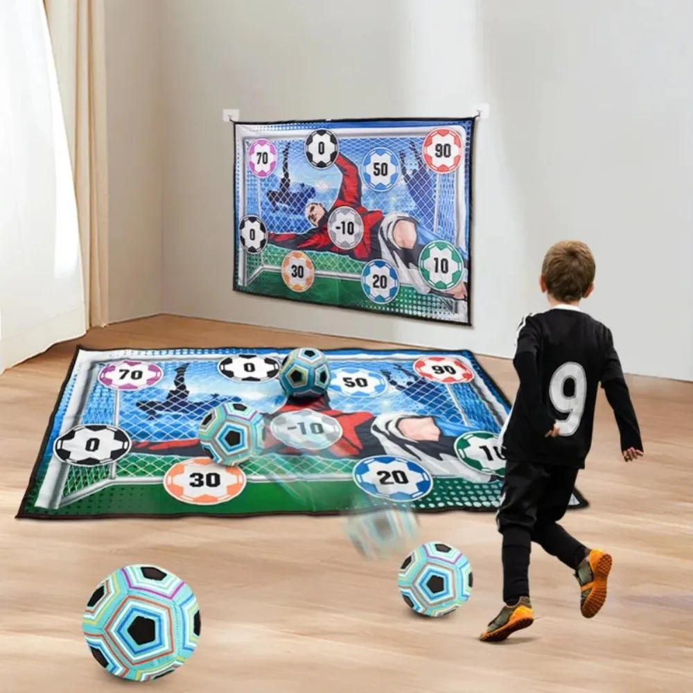 Description Picture 3 of itemSoccer Game Mat Set Outdoor Indoor Soccer Toys Multiplayer Competitive Soccer Games Children Football Training Boy Gifts