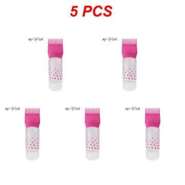 1~10PCS Colors Shampoo Bottle Oil Comb Applicator Graduated Bottle Big Capacity Dispensing Salon Hair Coloring Styling