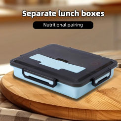 Stainless steel lunch box, thermal preservation and non-slip lunch box, packing box, bento box