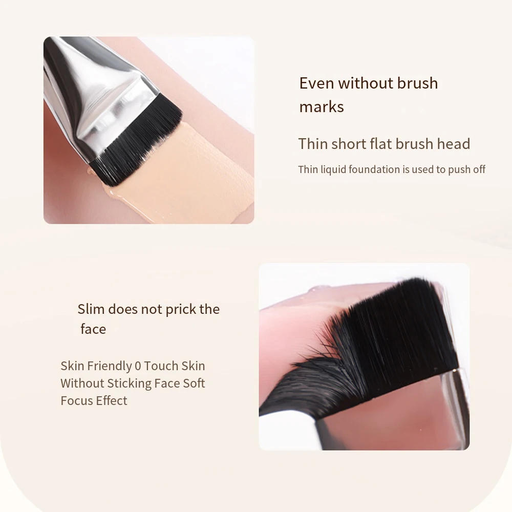 Description Picture 2 of itemPowder Puff & Powder Foundation Brush & Box Ultra-thin One-line Smear-proof Foundation Brush Soft Sponge Puff Blender Sponge