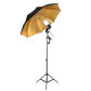 Gold umbrella set