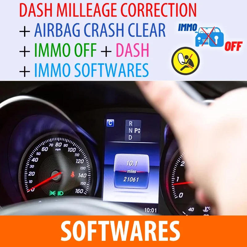 Description Picture 2 of itemDASH MILLEAGE CORRECTION + AIRBAG CRASH CLEAR + IMMO OFF + DASH + IMMO SOFTWARES / TOTAL 32 GB Package of Software Ecu