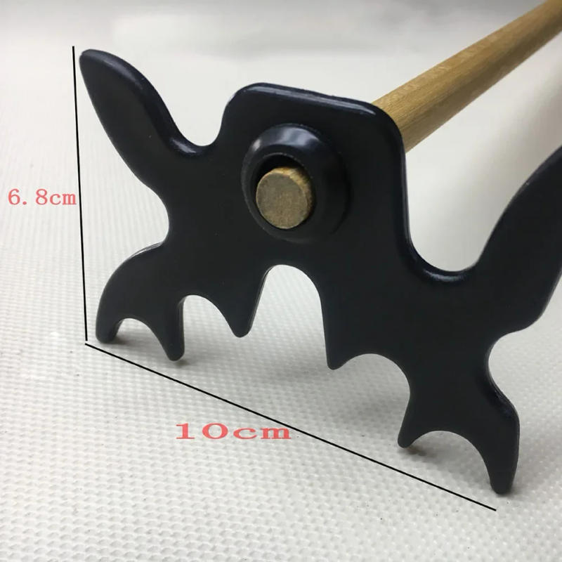Description Picture 2 of item2023 New Pool Cue Black Snooker Billiards Cue Rack Bridge Head Billiards Cross Antlers Rod Holder Accessories