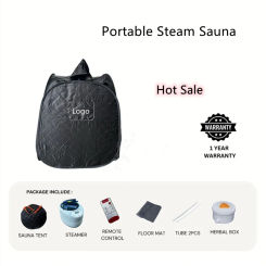 Black Steam Sauna Room Home Bath for Body Healthy 3.0 Liter Black Steam Generator  Power 1500W