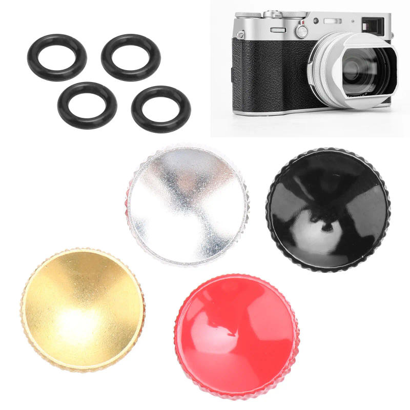 Description Picture 6 of itemCopper Concave 12mm Shutter Release Button for Fujifilm X100 SLR Leica Nikon Sony Rolleiflex Minolta Olympus Camera Parts