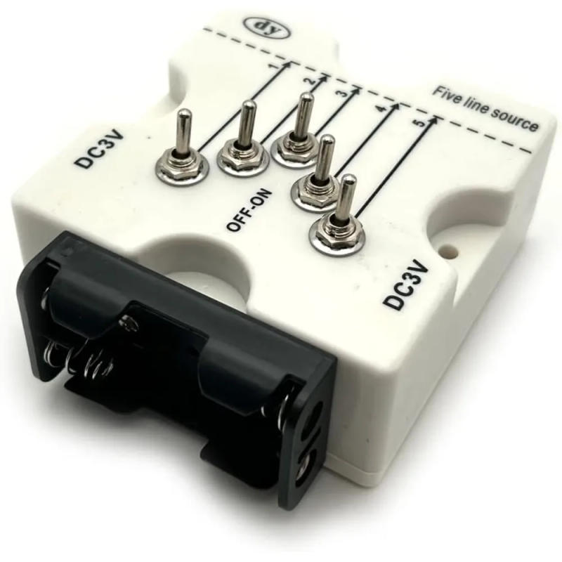 Description Picture 3 of itemFive Line Optical Instruments for Physical Optics Convex Lens 2xAA Battery Operated Parallel Light Source Science Education