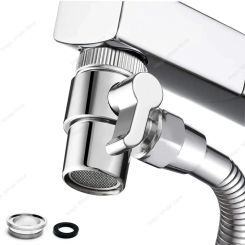 Switch Faucet Adapter Kitchen Sink Splitter Diverter Valve Water Tap Connector For Toilet Bidet Shower Kichen Accessories