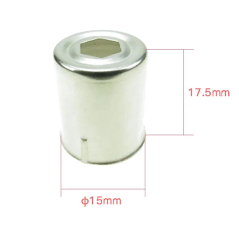 Description Picture 2 of item6 pieces Stainless steel hexagonal Hole Magnetron Cap for Galanz Witol 2m219J 319K 319J Microwave Oven Magnetron Parts