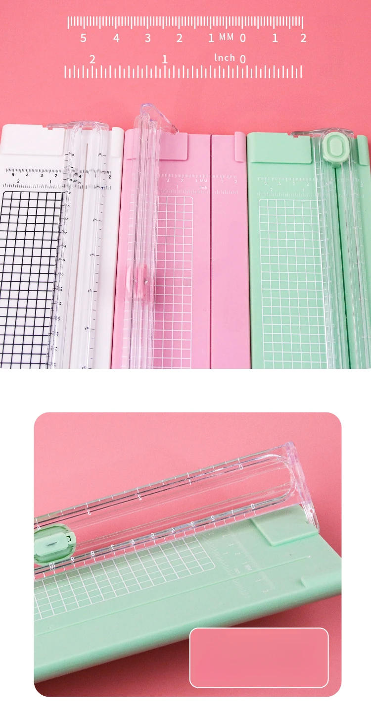 Description Picture 6 of itemA4 Mini Paper Trimmer Paper Cutter Craft Paper Machine Scrapbook Card Photo Tools Die-Cut Machines Home Crafts Tools