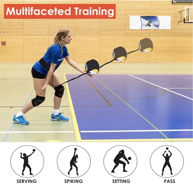 Description Picture 6 of itemOne packaging of volleyball trainer with elastic cord 1 pair of orthotics