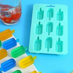 Silicone Ice Cream Mold DIY Chocolate Dessert Popsicle Moulds Tray Ice Cube Maker Homemade Tools Summer Party Supplies