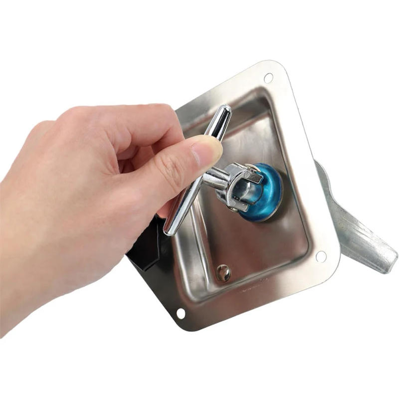 Description Picture 3 of itemSecure Cabinets Caravan RV Stainless Steel Latch Locking T Handle Easy Installation High-quality Stainless Steel