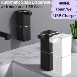 Automatic Soap Dispenser Touchless Hand Soap Dispenser Hands Free Auto Soap Dispenser for Kitchen and Bathroom
