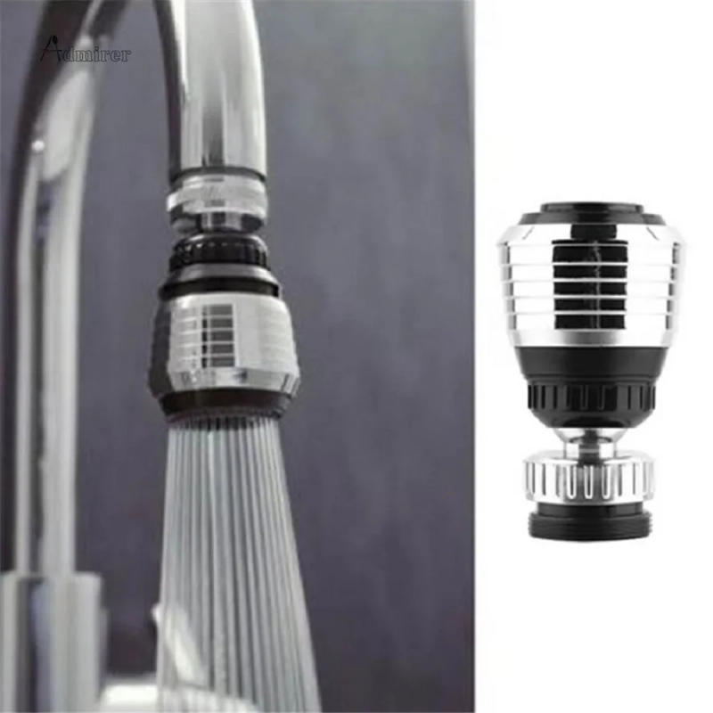 Description Picture 5 of item360 Degree Rotary Swivel Faucet Nozzle Anti-splash Water Filter Adapter Shower Head Bubbler Saver Tap for Bathroom Kitchen Tools