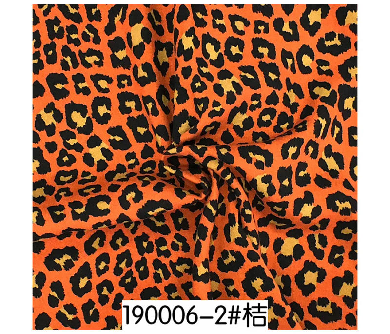 Description Picture 6 of itemSoft Viscose Rayon Cotton Fabric Pattern Floral Printed Fabric For Sewing Spring Summer Dress Cloth Design Material By the Meter