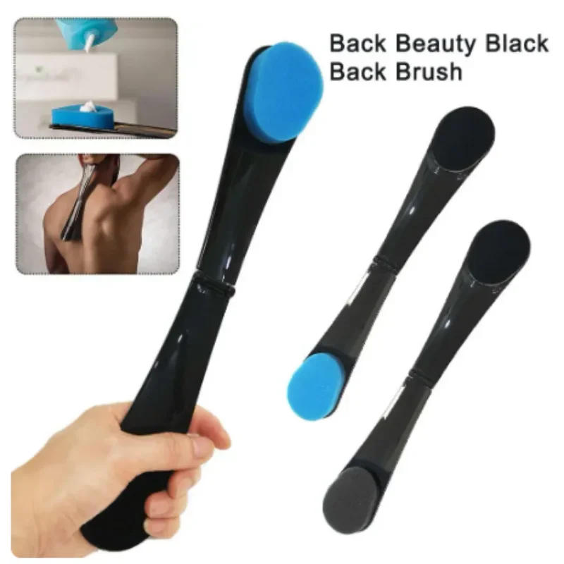 Description Picture 3 of item1pc Long Handle Bath Sponge Back Scrubber Bathing Tool Skin Clean Body Exfoliating Back Scrubber Brush Lotion Applicator Tool