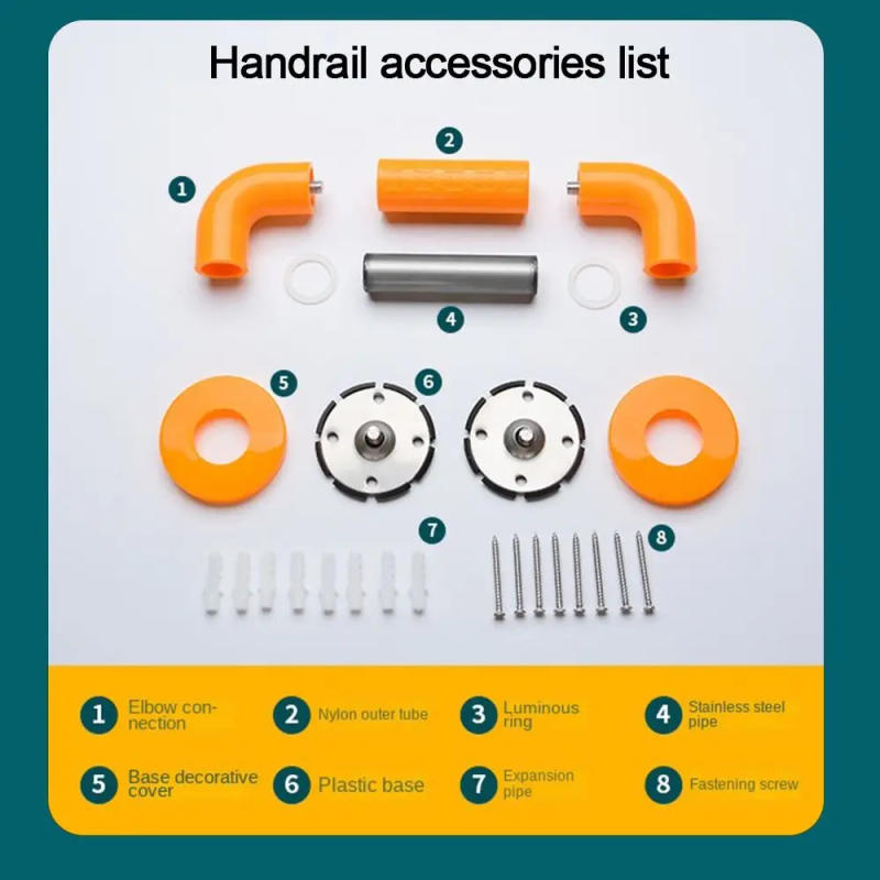 Description Picture 6 of item30/40/50cm Stainless Steel Shower Tub Grab Handle Anti Slip Hand Grips Safety Bathroom Aid Grab Bar Towel Rack Bath Hardware