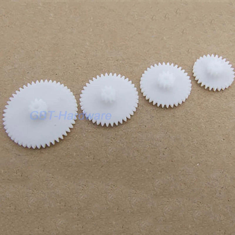 Description Picture 2 of item10Pcs 0.5M Plastic Gear Diameter 15-25mm 28-48 Teeth Double Layer Gear 2/2.5mm Hole DIY Toy Part Accessories Stacked Gear Pinion