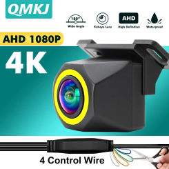 AHD 180 Degree Wide Angle Waterproof Adjustable Car Front Reverse Backup Rear View Camera For Vehicle Android DVD AHD Monitor