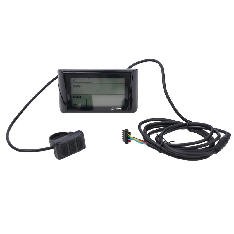 Description Picture 5 of itemE-Bike SW900 LCD Display Meter Control Panel 24/36/48V 72V Electric Bicycle Scooter Speed Time Power Temperature Display