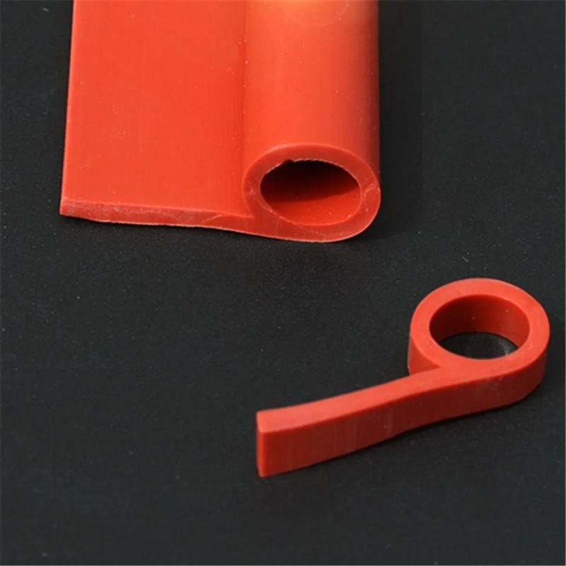 Description Picture 5 of itemOven Door P Shape Silicone Sealing Strip High Temperature Oven Steam Door Window Rubber Weatherstrip Parts P-type