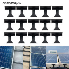 5/10/30/60 Pcs Solar Panel Water Drainage Clips PV Module Photovoltaic Power Supplies Generation 30/35/40mm