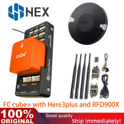 HEX Cube+ PIXHAWK2 Flight Control H7 Orange cube ADS-B HERE3+ GPS with RFD900x Telemetry Combo For RC DRONE