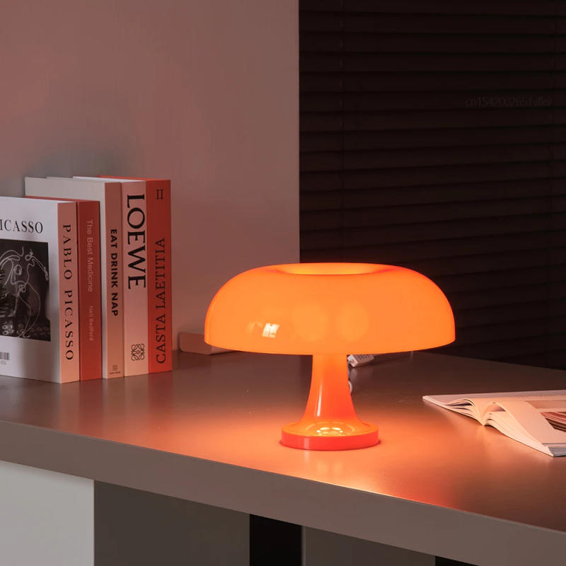 Description Picture 2 of itemModern Bauhaus Art Table Lamp Ancient Danish Designer Mushroom Lamp Homestay Living Room Bedroom Night Light