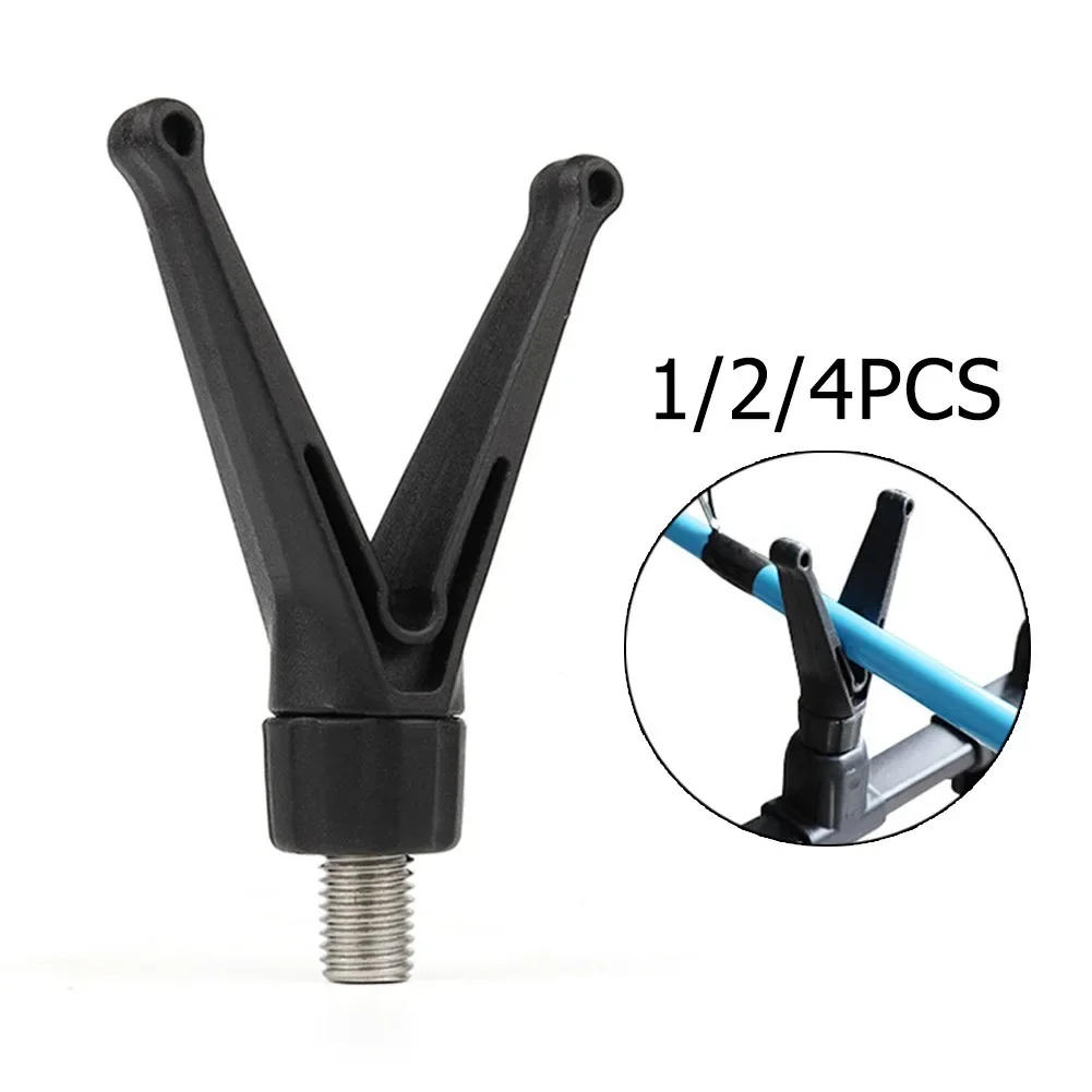 Description Picture 2 of item1pcs Carp Fishing Rod Rest Head Rod Holder Butt Gripper Bracket V Shape Pole Stand For Bank Sticks Pods Coarse Tackle Tools
