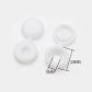 100pcs White