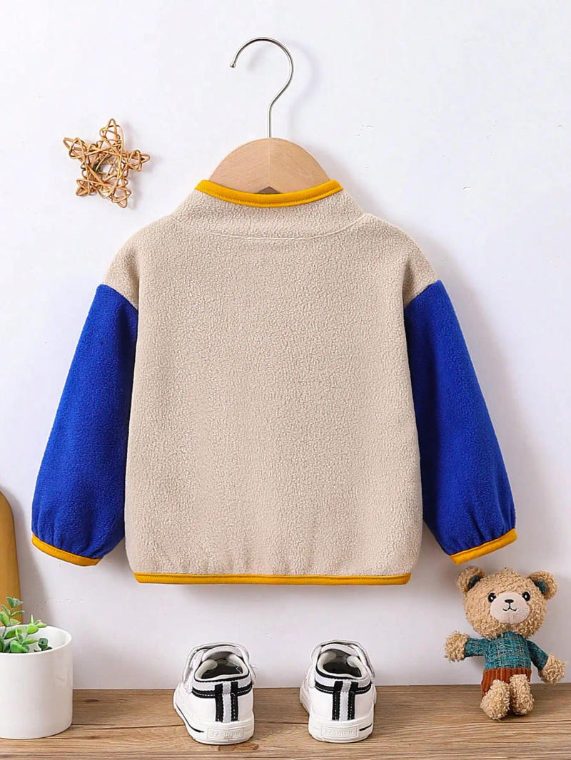 Description Picture 3 of itemAutumn And Winter Warm Sweatshirts For Newborns And Babies And Outdoor Sports Jackets For Baby Girls In Autumn