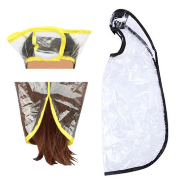 Hair Washing Funnel PVC Hair Coloring Apron Hair Washing Caps for Disable Hair Salon Equipment Children Hair Cut Neck Problem