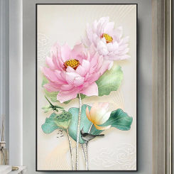 N-014 New high-quality cross-stitch plants and flowers  100