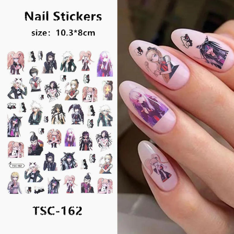 Description Picture 2 of itemTSC series TSC-162-210 Ghost off series 3D Back glue Self-adhesive Nail art Nail sticker decoration tool Sliders For Nail Decals