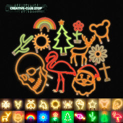 1pcs 3V LED COB Creative LED Filament Emitting Diode Christmas Tree Holiday Party Love Letter Light Bulb LED Beads Accessories