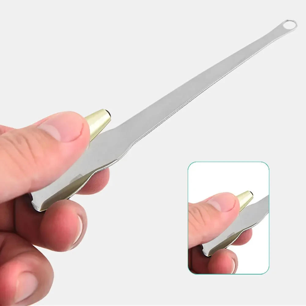 Description Picture 5 of itemLED Light Stainless Steel Remover Mouth Cleaning Care Tools Tonsil Stone Remover 1Pcs Ear Wax Tonsil Stone Remover Tool