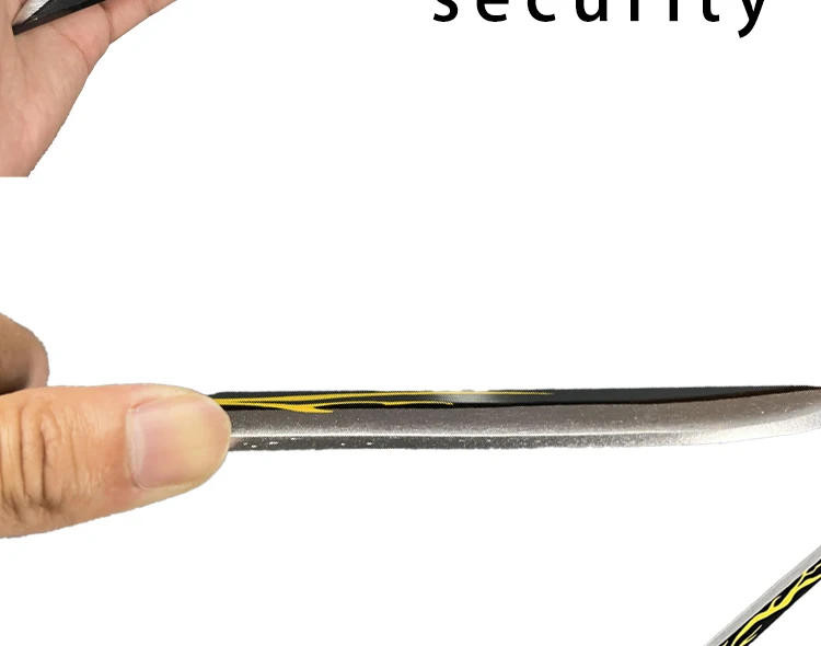 Description Picture 3 of item104cm Demon Slayer Katana Swords Anime Cosplay Durable Bamboo Agatsuma Zenitsu Rengoku Kyoujurou Sword Weapon Home Decoration