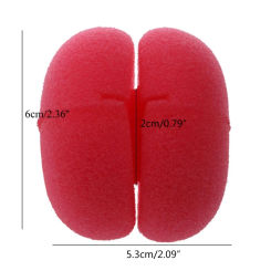6/12/18/24/30pcs Balls Hair Rollers Curlers Bun Round DIY Soft Foam Sponge Tools Dropship