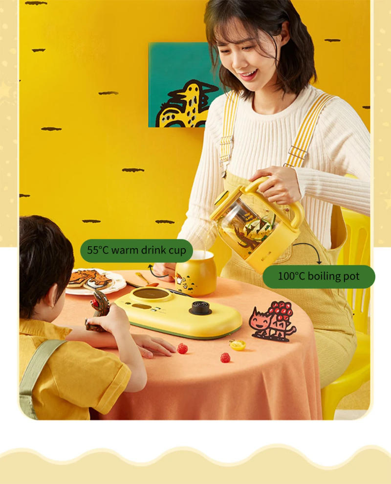 Description Picture 4 of itemLittle bear health pot Home multi-function electric kettle Automatic heat preservation stewing Congee office mini tea cooker