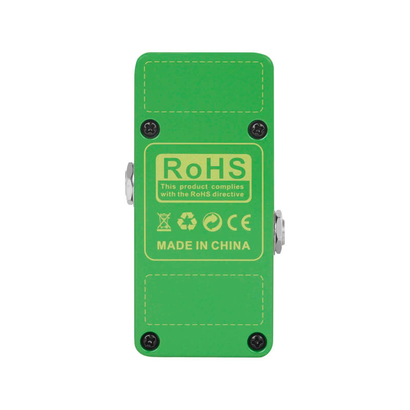 Description Picture 4 of itemIRIN RS-20 Electric Guitar Effect Golden Fuzz Bass Effect Pedal True Bypass Mini Single Guitar Pedal Guitar Accessories & Parts