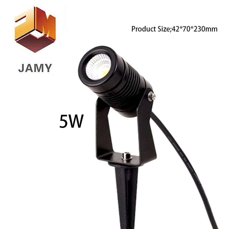 Description Picture 4 of item1PC LED Garden Lights Outdoor LED Waterprof Lawn Lamp 85-265V Landscape Spike Bulb IP65 Led Light Garden Path Spotlights LT050