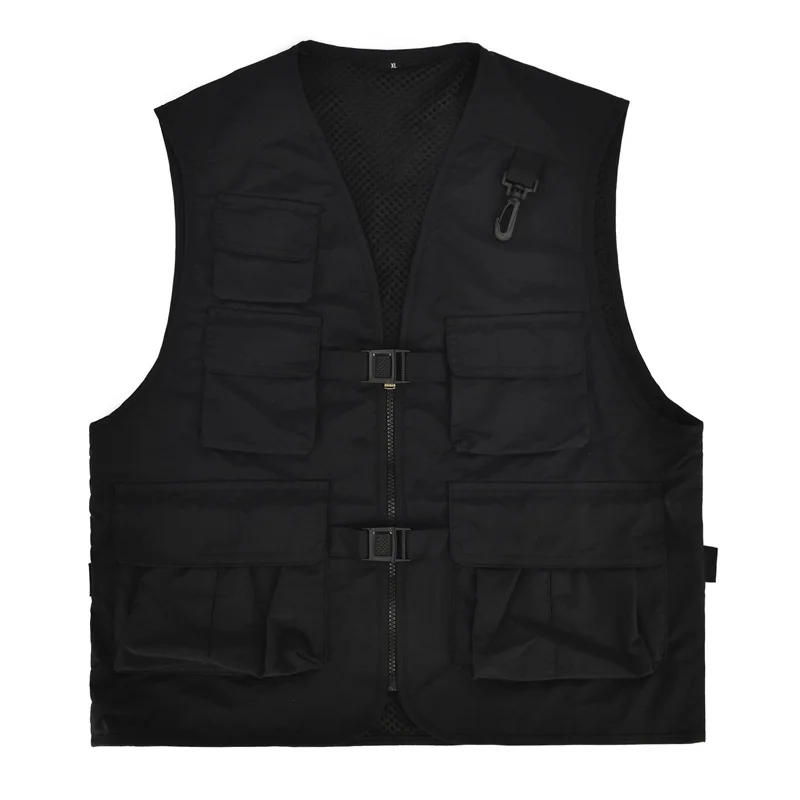 Description Picture 2 of itemMen's and women's street sports vest loose vest sleeveless jacket