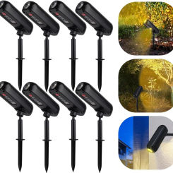 Solar Lawn Lights Outdoor LED Landscape Spotlights Waterproof Garden Lamp Decoration Landscape Yard Lighting