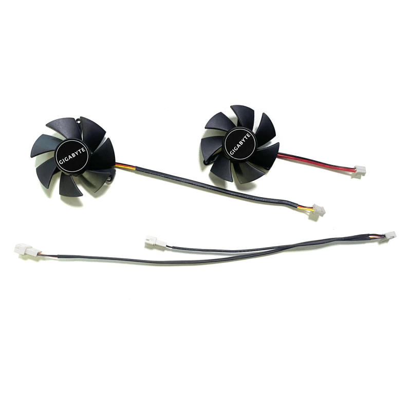 Description Picture 3 of item2pin 3pin 45mm Cooling Fan For Gigabyte GTX 1650 GTX1650 D6 OC Low Profile 4G Cards 0.19A FS1250-A1053A GPU VGA Video Cooler