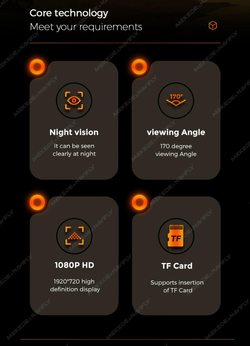 Description Picture 4 of itemNavifly Car DVR Dash cam Full HD 1080P for Android car DVD player navigation ADAS USB DVR