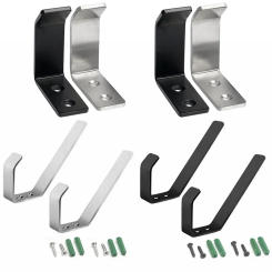 Motorcycle Helmet Holder Wall Hanger Home Luggage Hook Multipurpose Wall Mount Rack For Kitchen Door Cabinet Stainless Steel