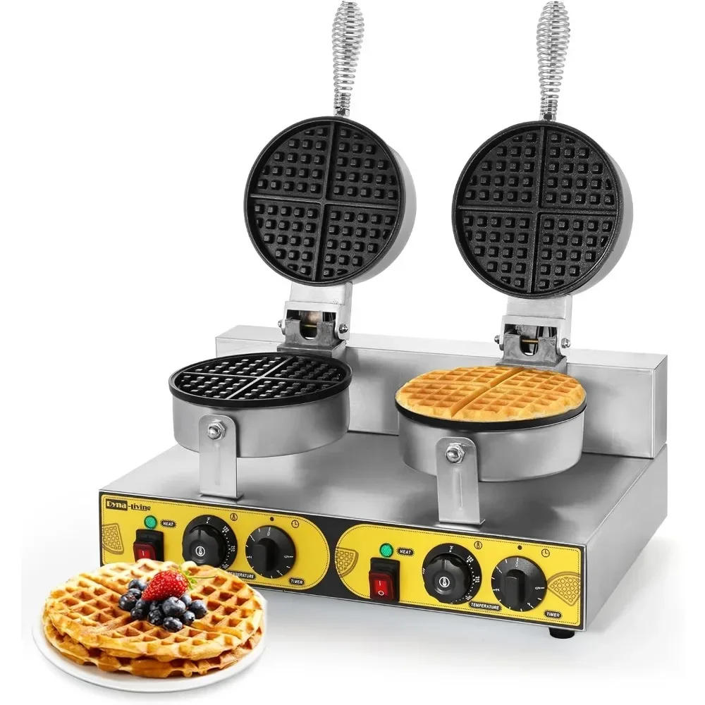 Description Picture 2 of item400W Non-Stick Commercial Waffle Maker Stainless Steel Waffle Iron Mac
