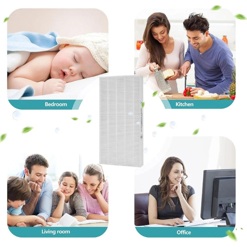 Description Picture 3 of itemAir Cleaners Filter Air Purifiers Filter Air Cleaners Filter Accessories Pre Filters Replacement Filters Set For HPA020B